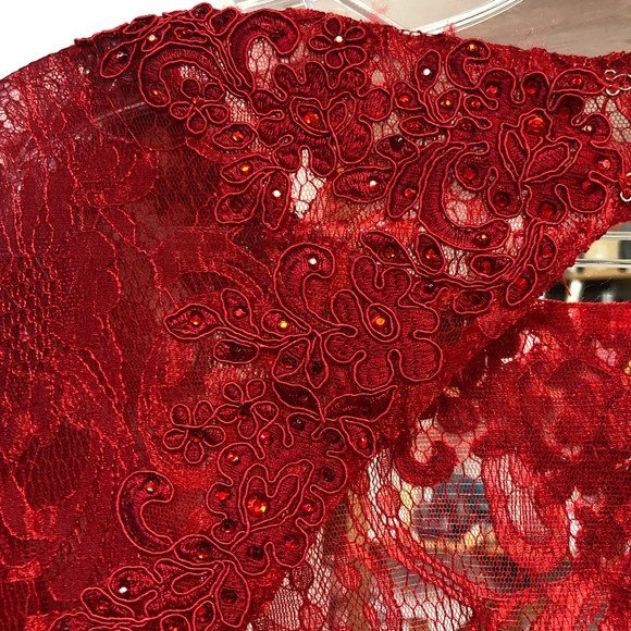 Long sleeve formal gown - Picture 7 of 7